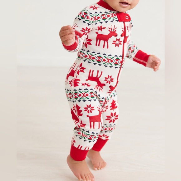 Hanna Andersson Christmas Zip Sleeper Bundle size 12-18 months - Picture 8 of 8